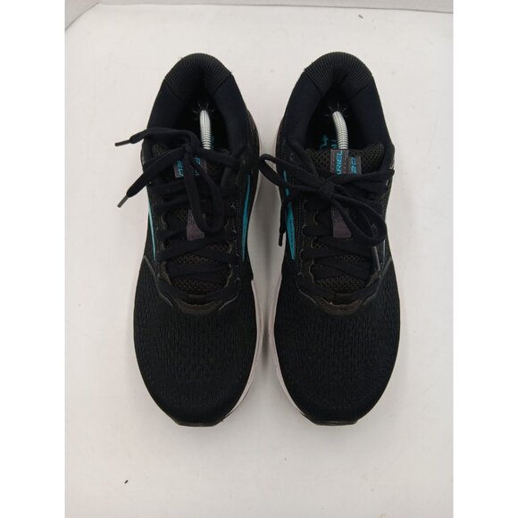 Brooks Ariel 20 Running Shoes Women Size 10 B. Black Blue Comfort Low Sneakers. - Picture 7 of 11